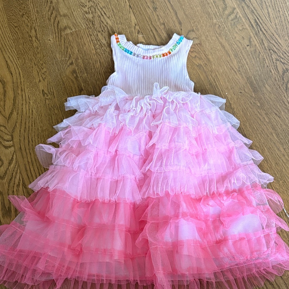 Lola and the boys ombré jewel dress